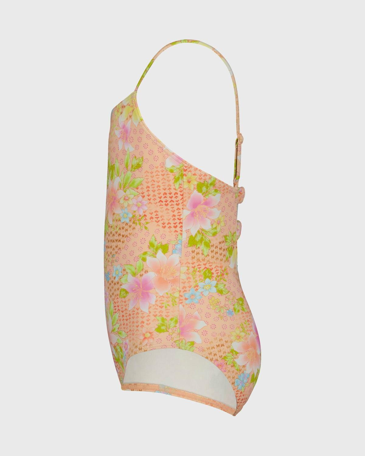 Billabong Women's Girls Crazy For Coral One Piece Swimsuit