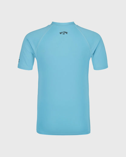 Billabong Women's Boys Arch Performance Fit Short Sleeve Rashguard