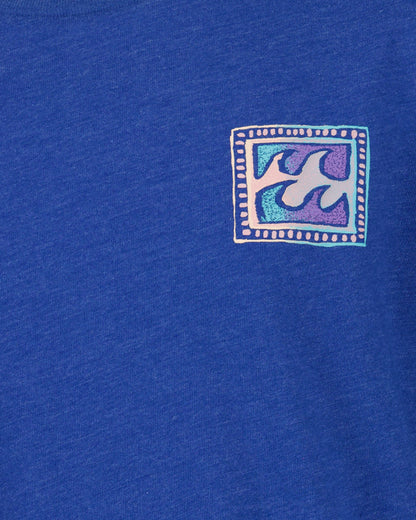 Billabong Women's Little Boys Crayon Wave Short Sleeve T-Shirt