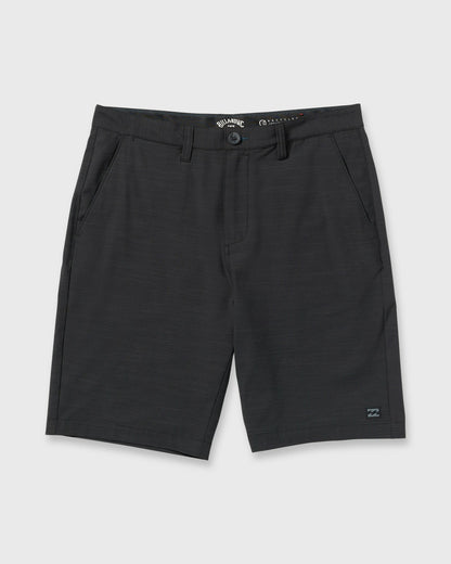 Billabong Men's Crossfire Submersible 21\" Amphibian Hybrid Shorts - Black