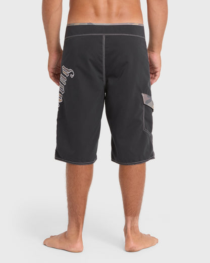 Billabong Men's Temple Pro 22\" Boardshorts - Black
