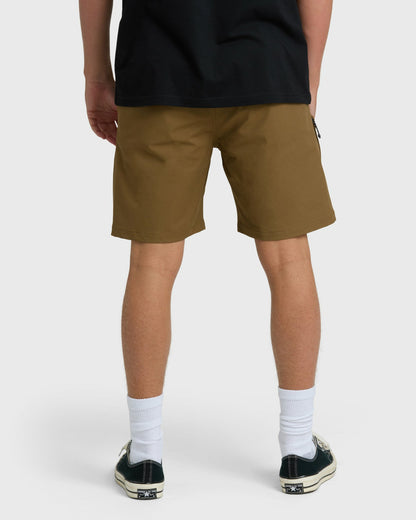 Billabong Men's Surftrek Touring Woven Shorts - Vintage Khaki