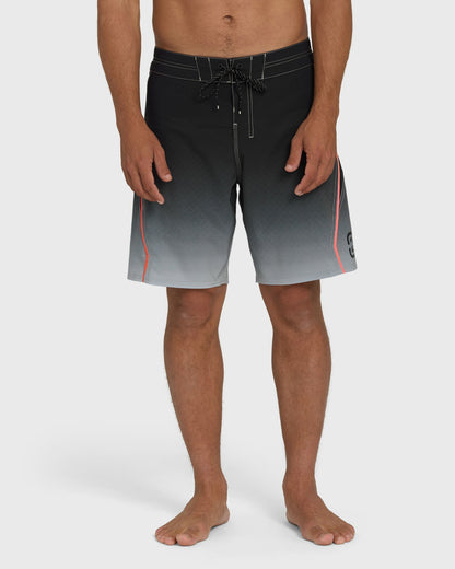 Billabong Men's Straddie Pro Hi 20\" Boardshorts - Pewter