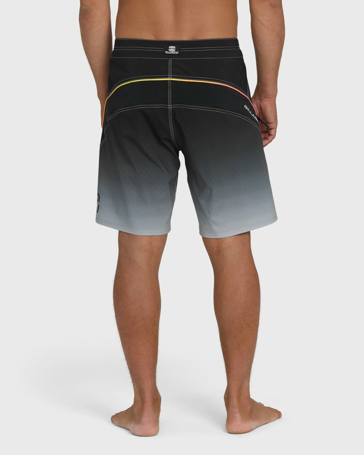 Billabong Men's Straddie Pro Hi 20\" Boardshorts - Pewter