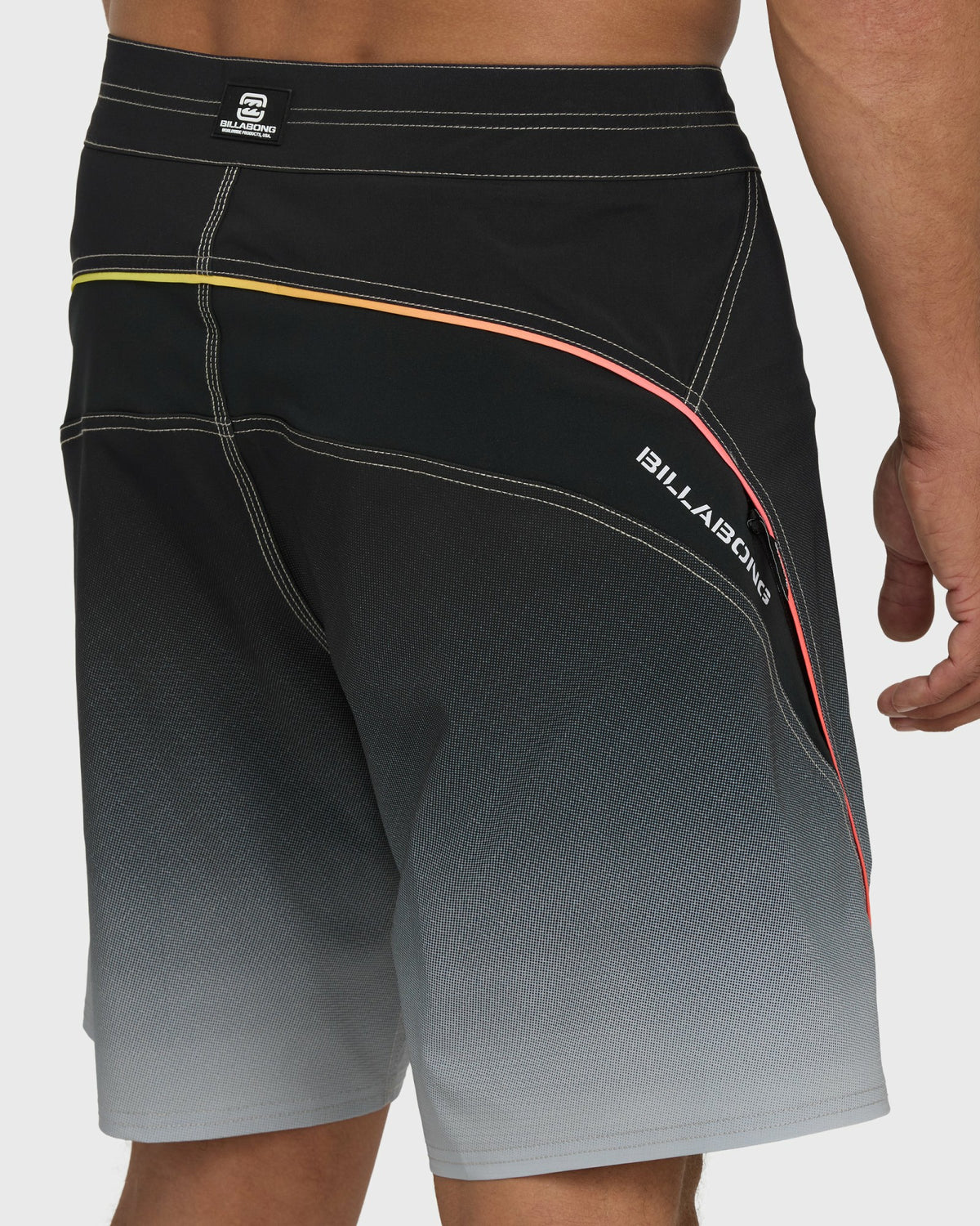 Billabong Men's Straddie Pro Hi 20\" Boardshorts - Pewter