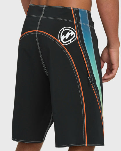 Billabong Men's Fluid 2K Pro Performance 21\" Boardshorts - Black