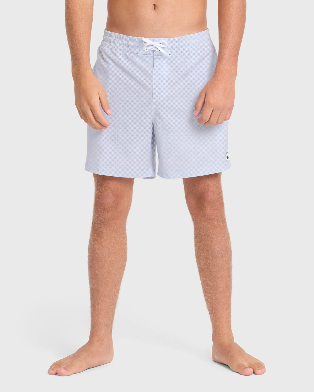 Billabong Men's Flip Garage Layback 16\" Swim Trunks - Blue Smoke