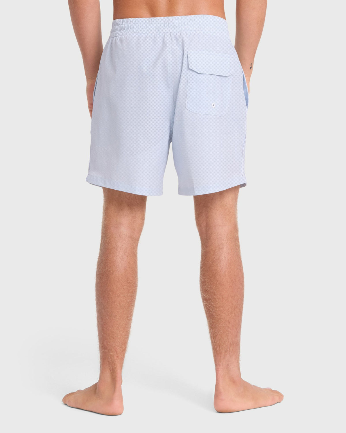 Billabong Men's Flip Garage Layback 16\" Swim Trunks - Blue Smoke