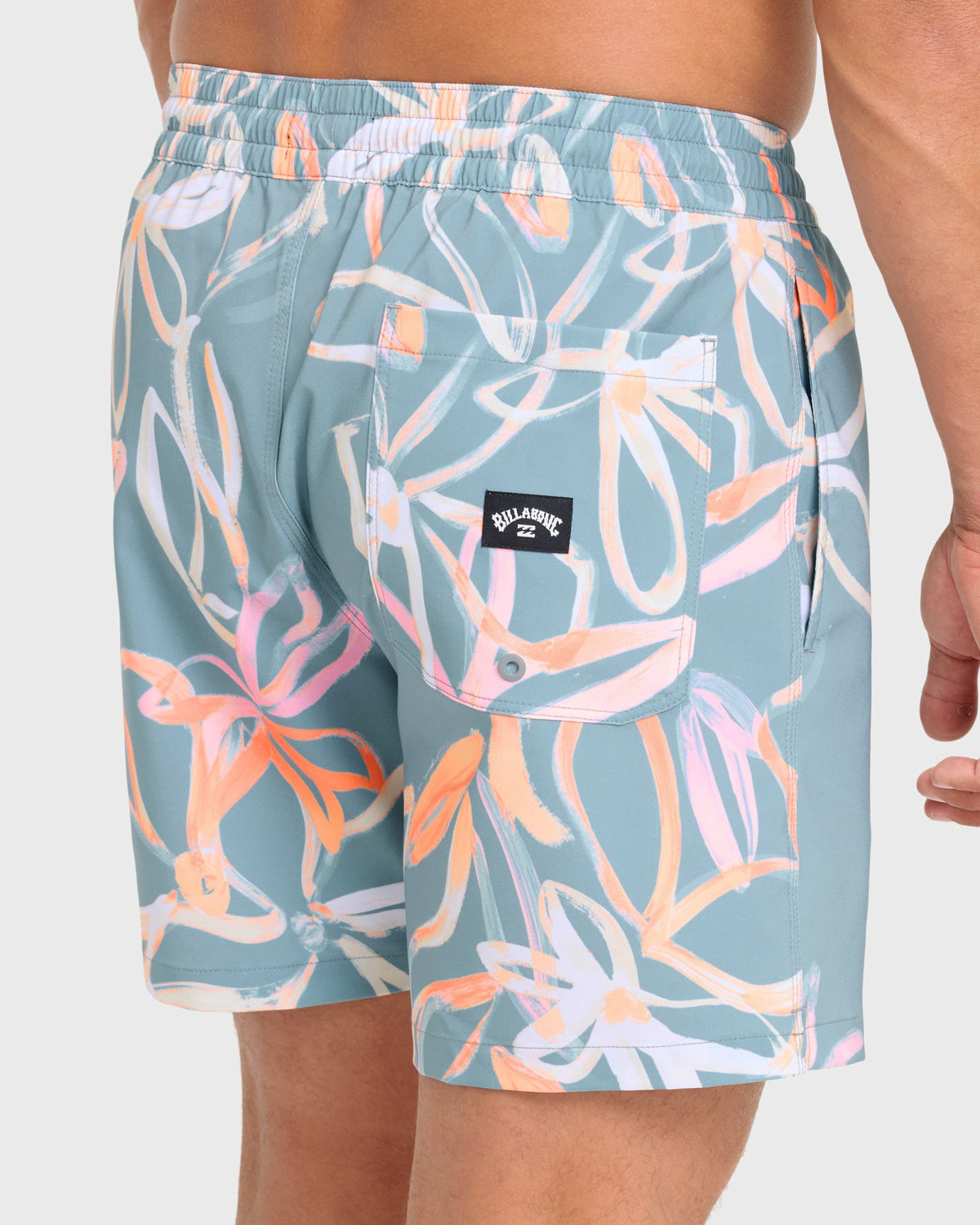 Billabong Men's Good Times Layback 16\" Swim Trunks - Pale Mauve