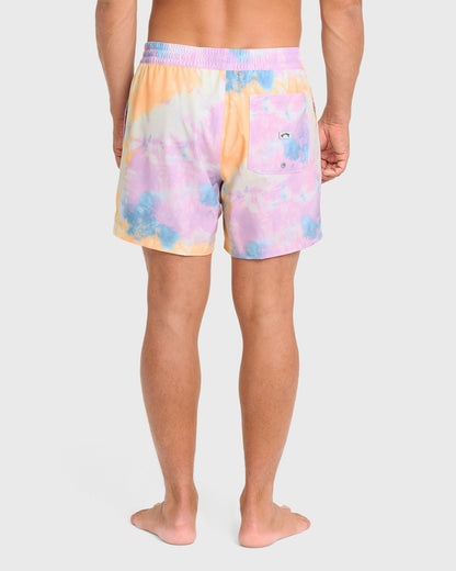 Billabong Men's Lineup Laybacks 16\" Swim Trunks - Pale Peach