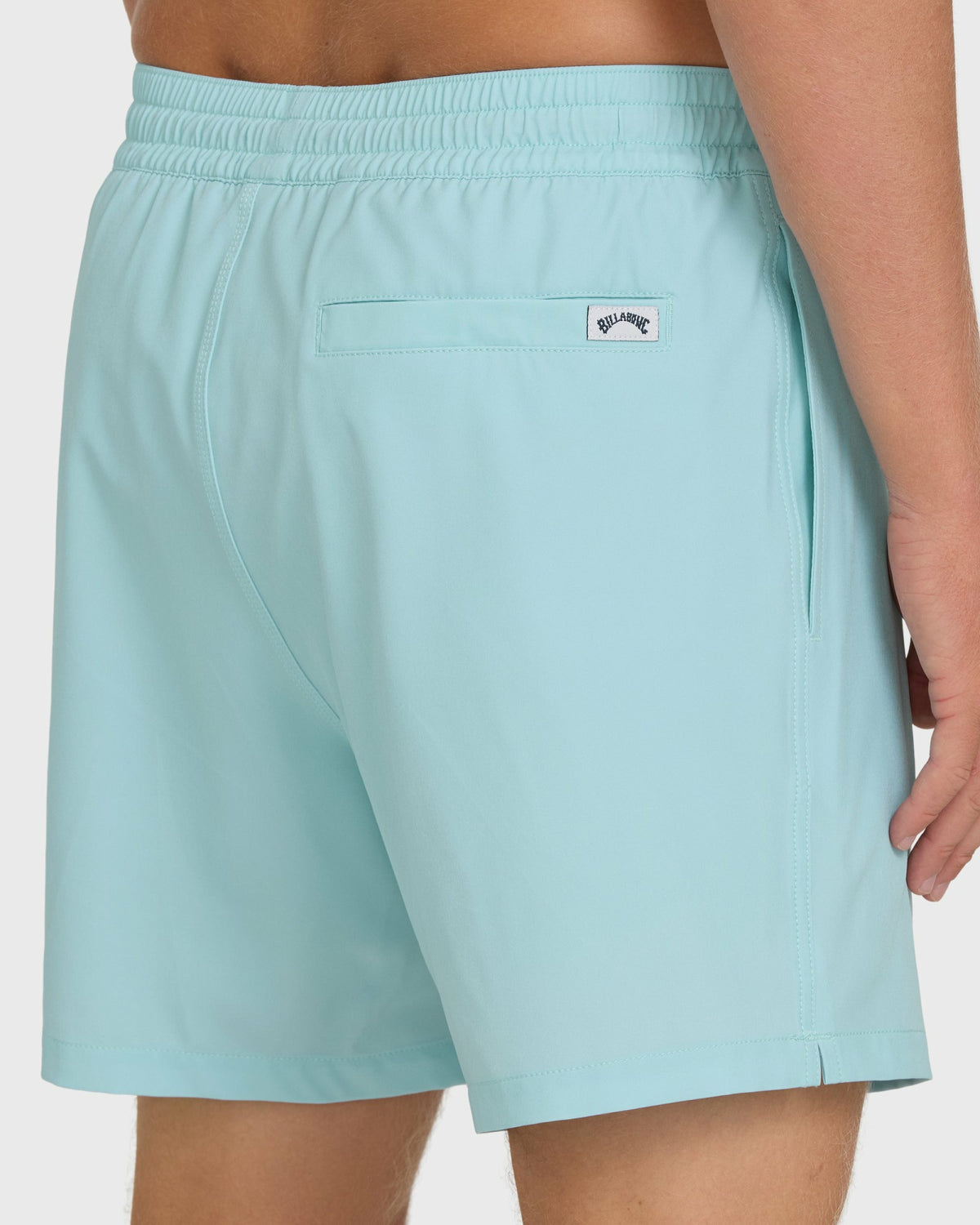 Billabong Men's Lineup Solid Layback 16\" Trunks - Dusty Blue