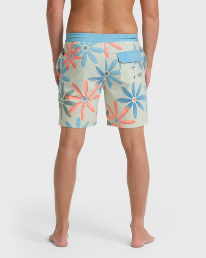 Billabong Men's Good Times Lo Tide 17.5\" Boardshorts - Blue Fog