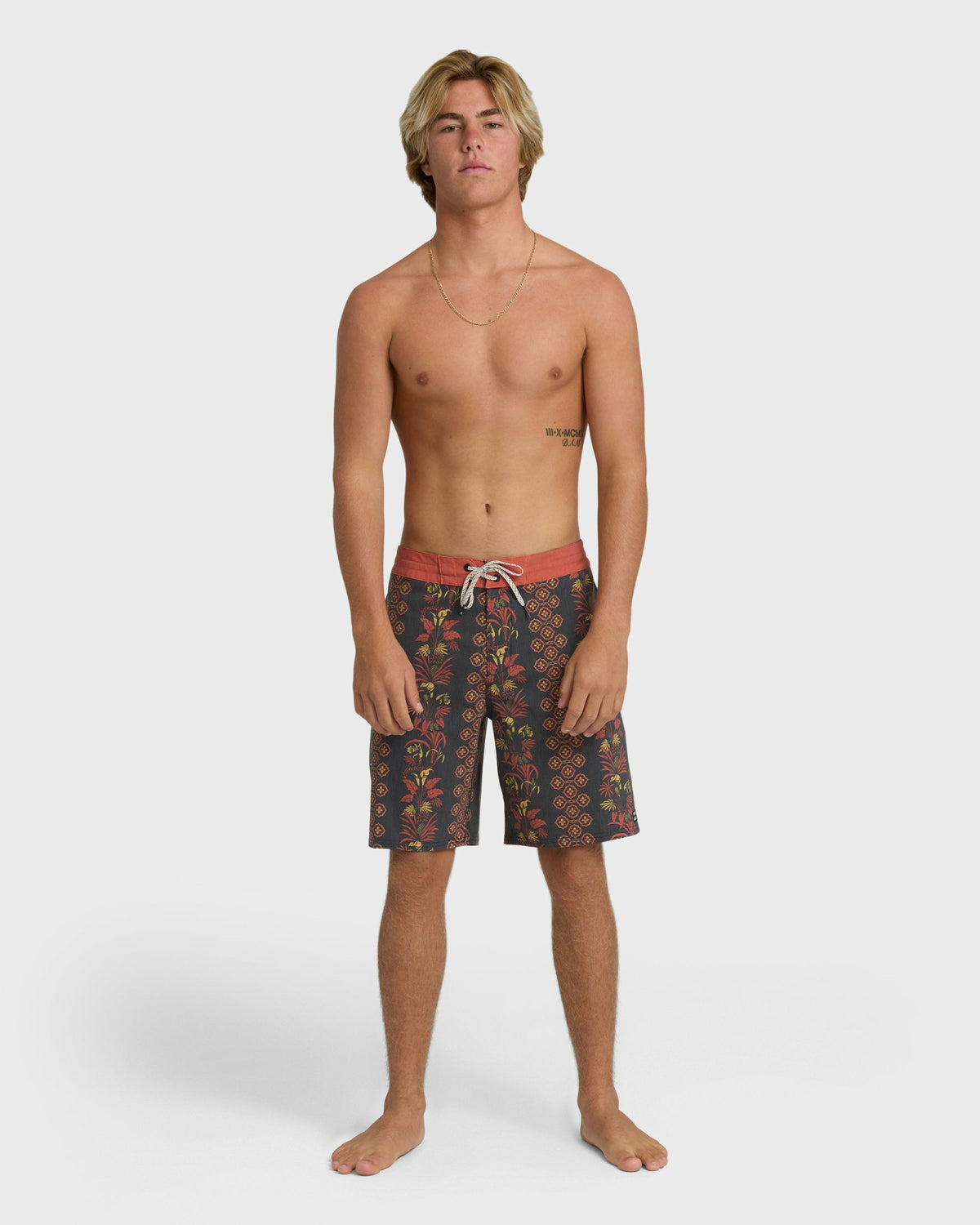 Billabong Men's Sundays Lo Tide 18\" Boardshorts - Black Multi - Black