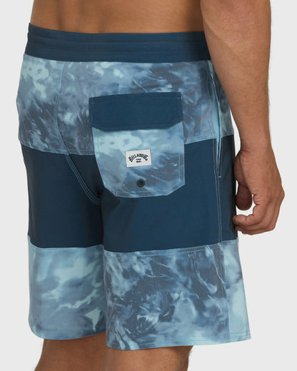 Billabong Men's Tribong Lo Tide 18\" Boardshorts - Dark Denim