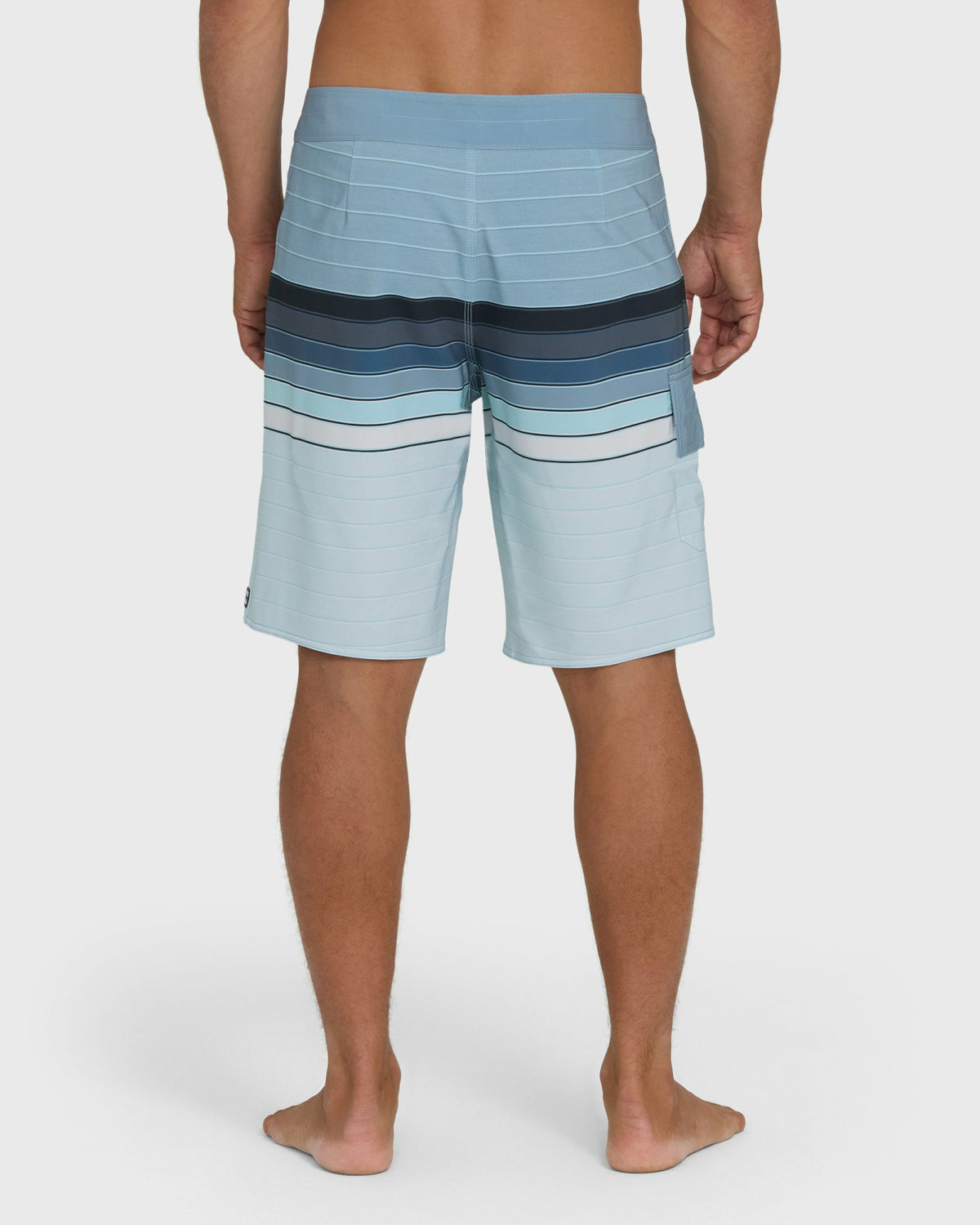 Billabong Men's All Day Stripe Pro Performance 20\" Boardshorts - Blue Fog