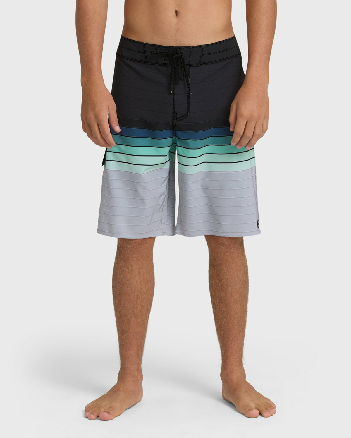 Billabong Men's All Day Stripe 20\" Pro Boardshorts - Medium Indigo Multi - Medium Indigo