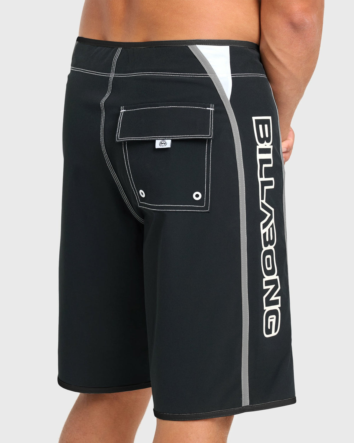 Billabong Men's Dbah Bio Wave Pro 21\" Boardshorts - Black\/White - Black\/White