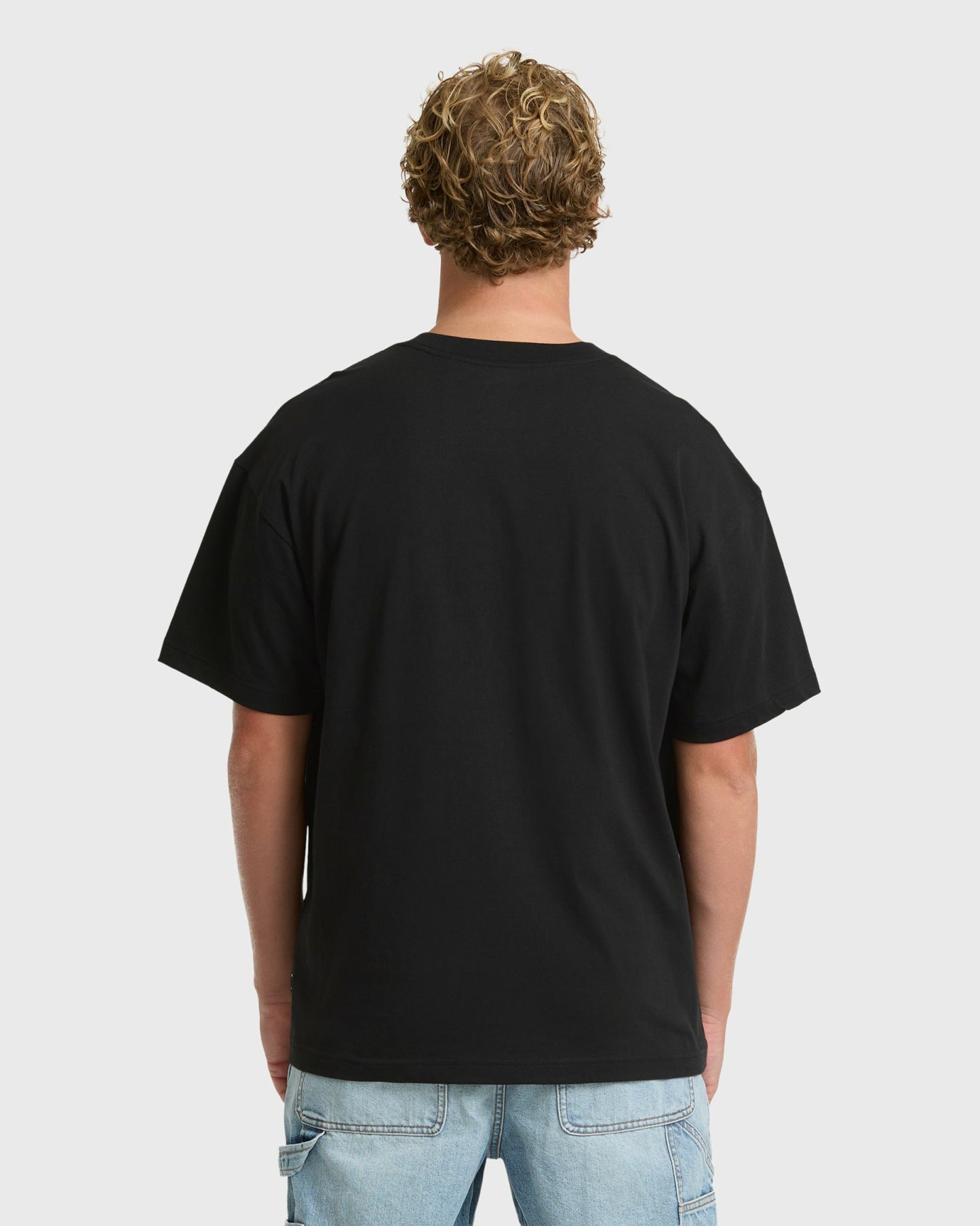 Billabong Men's Behind The Lip OG Short Sleeve Cotton T-Shirt - Black