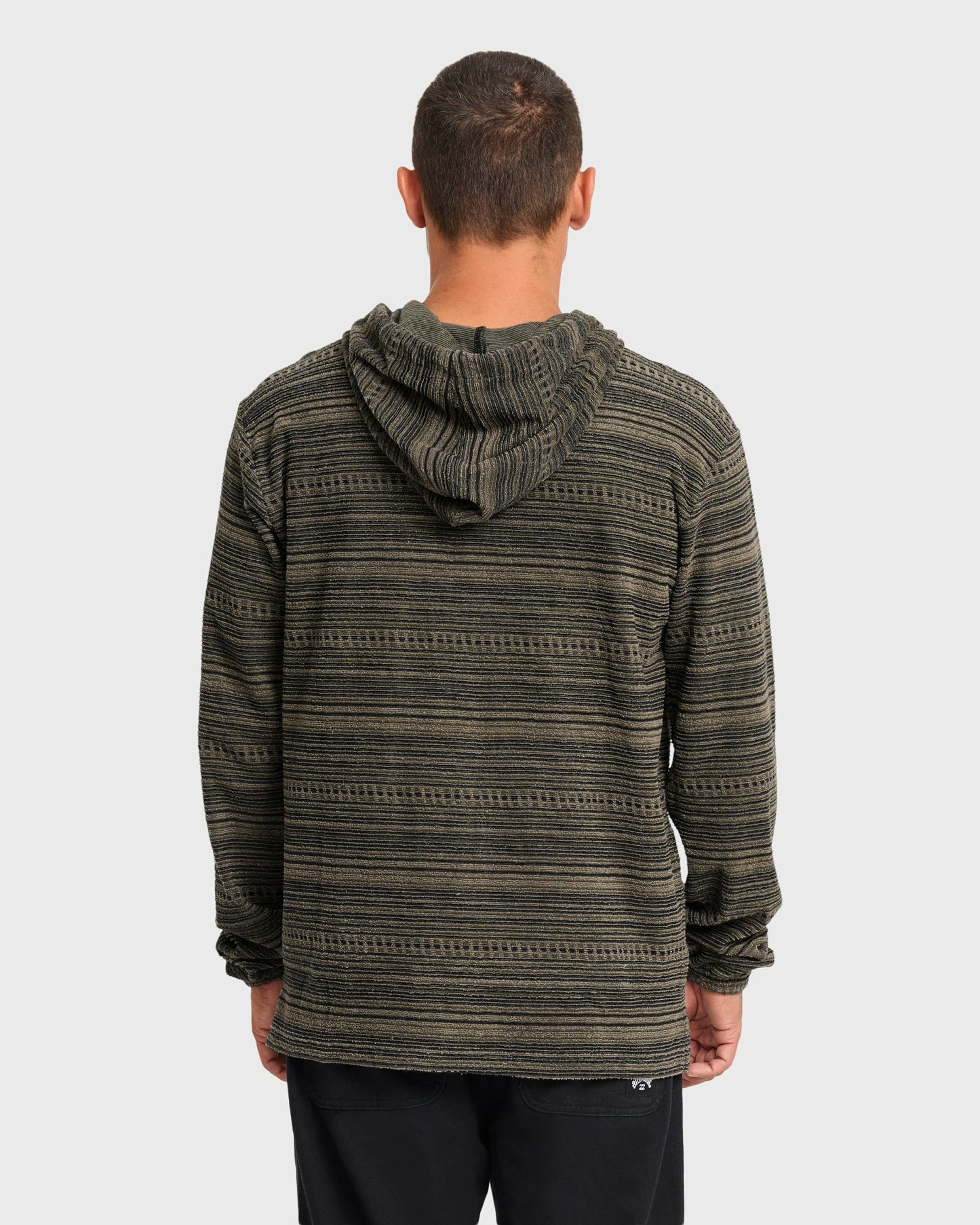 Billabong Men's Flecker Diego YD Pullover Hoodie - Oatmeal