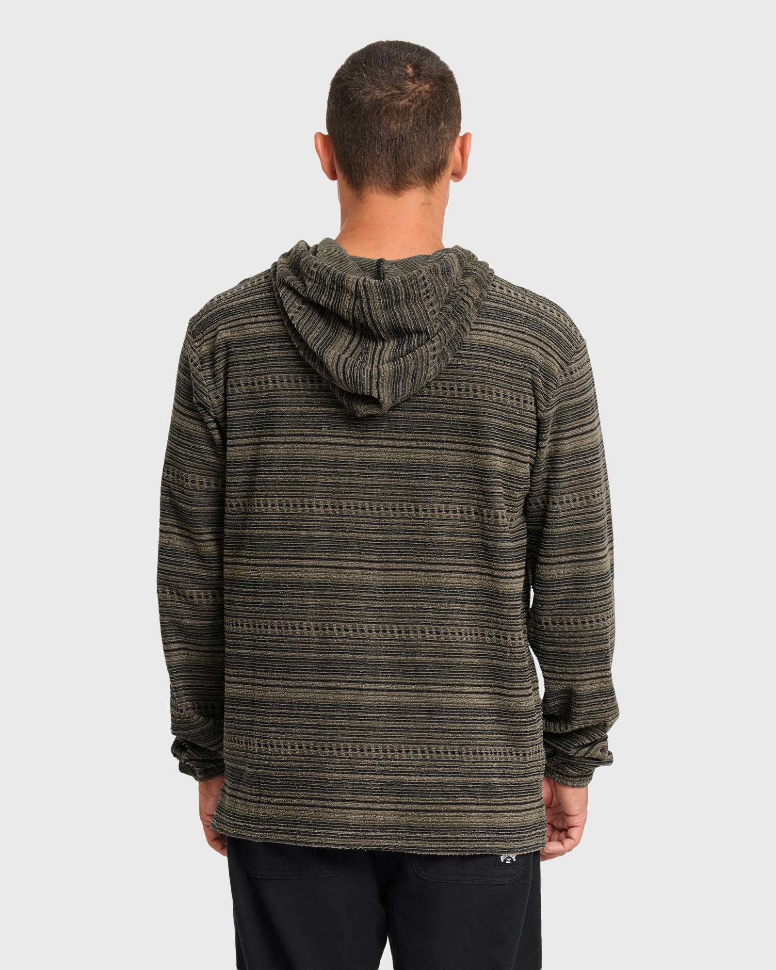 Billabong Men's Flecker Diego YD Pullover Hoodie - Oatmeal