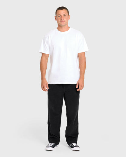 Billabong Men's Larry Layback Cord Pants - Black