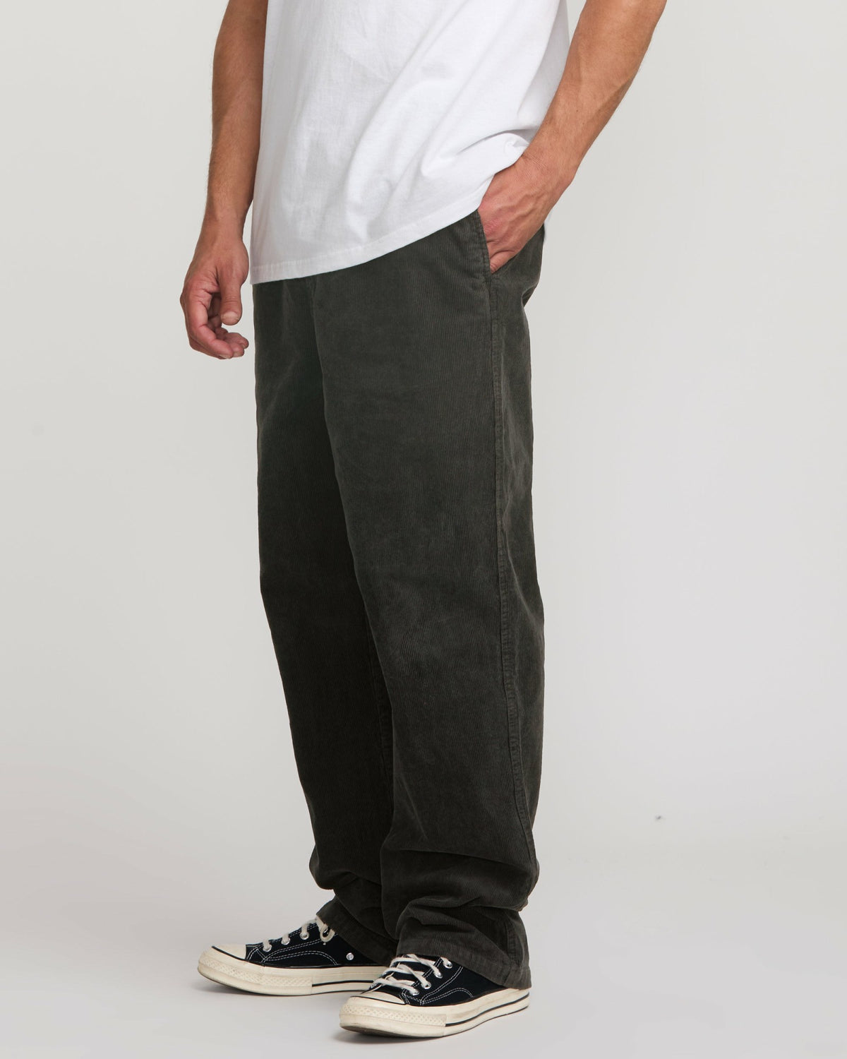 Billabong Men's Larry Cord Pants - Dark Gray