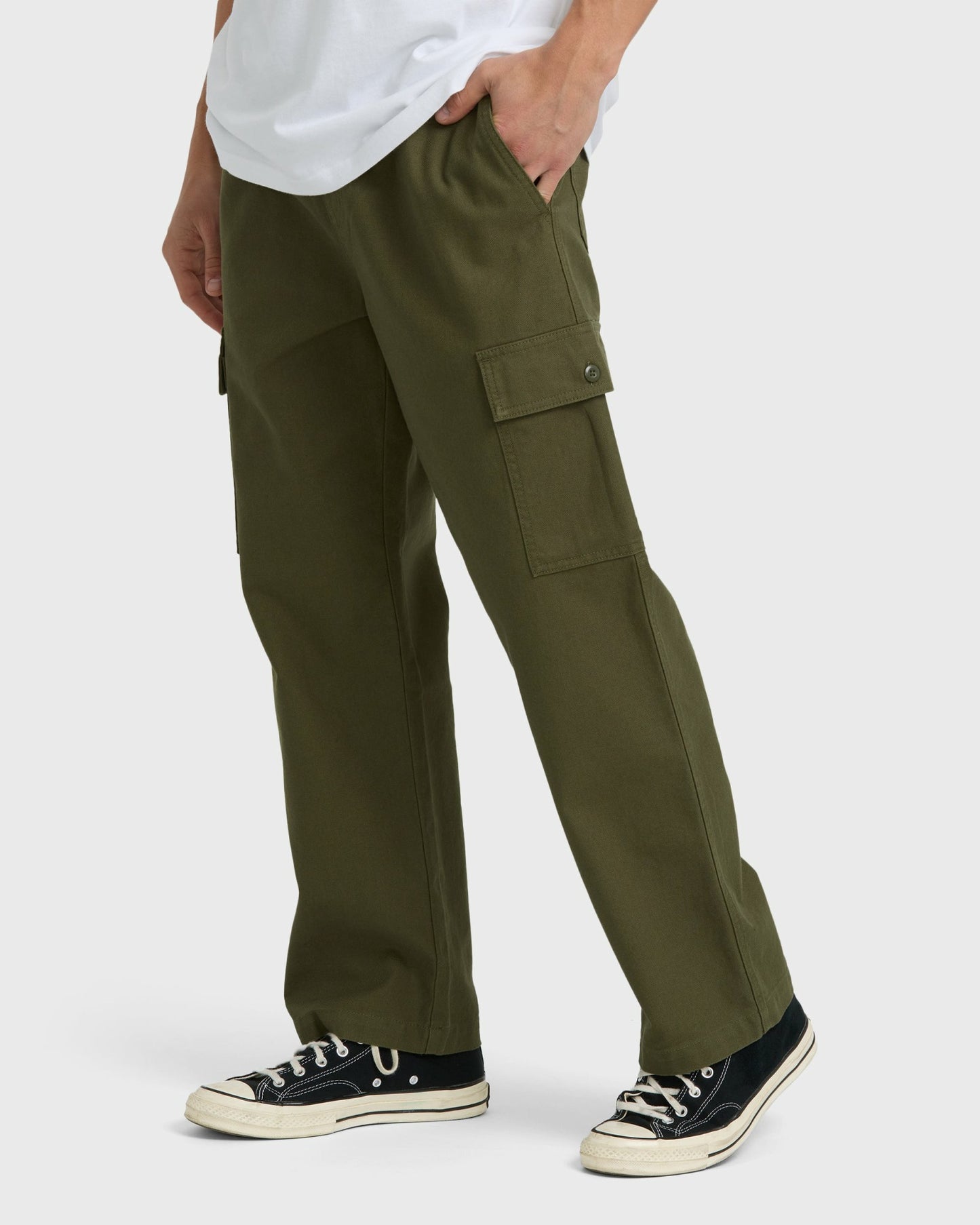 Billabong Men's Mill Spec Garage Cargo Pants - Military
