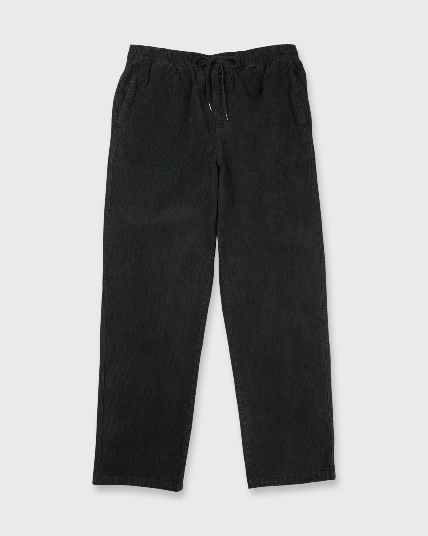Billabong Men's Larry Elastic Waist Corduroy Pants - Washed Black