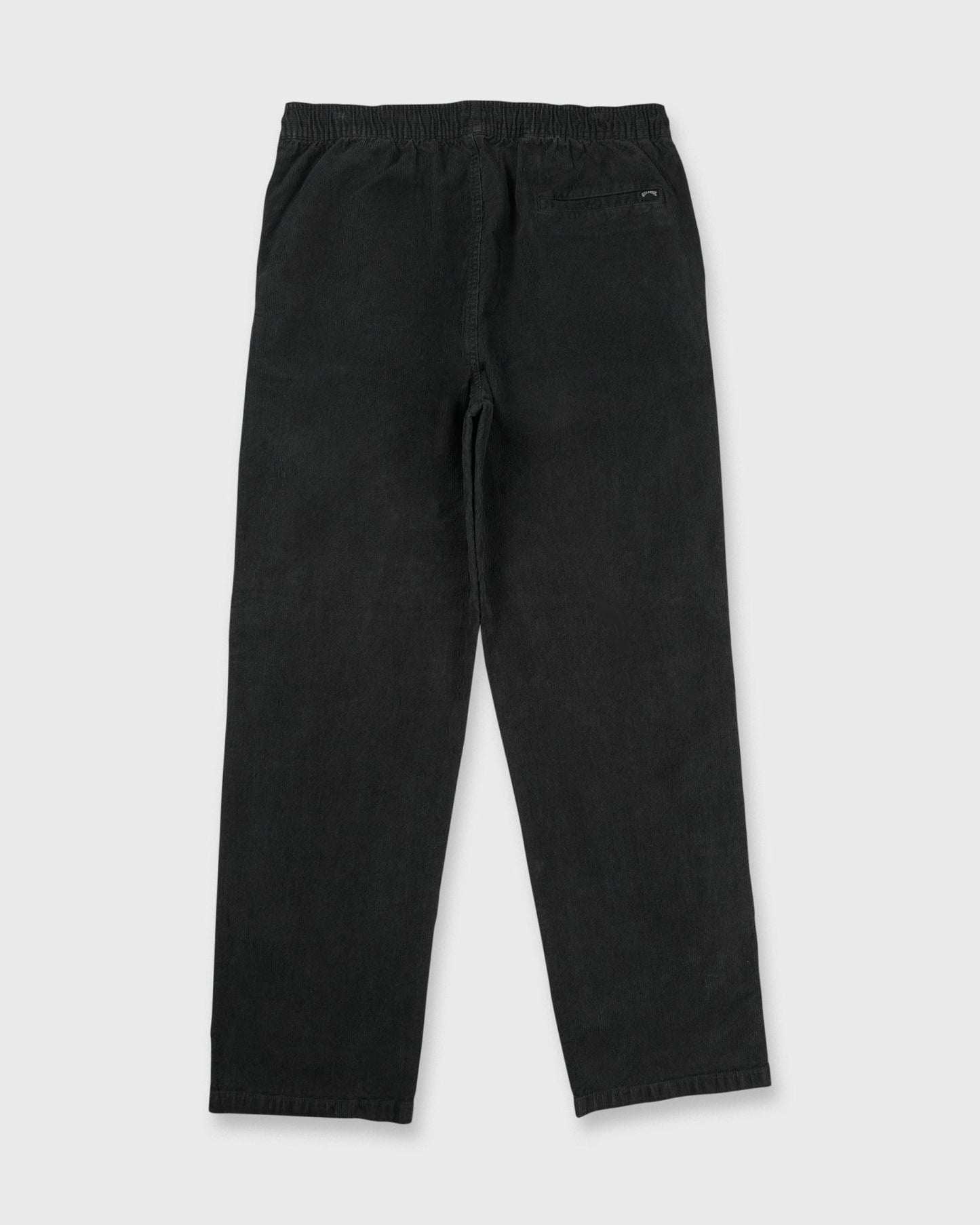 Billabong Men's Larry Elastic Waist Corduroy Pants - Washed Black