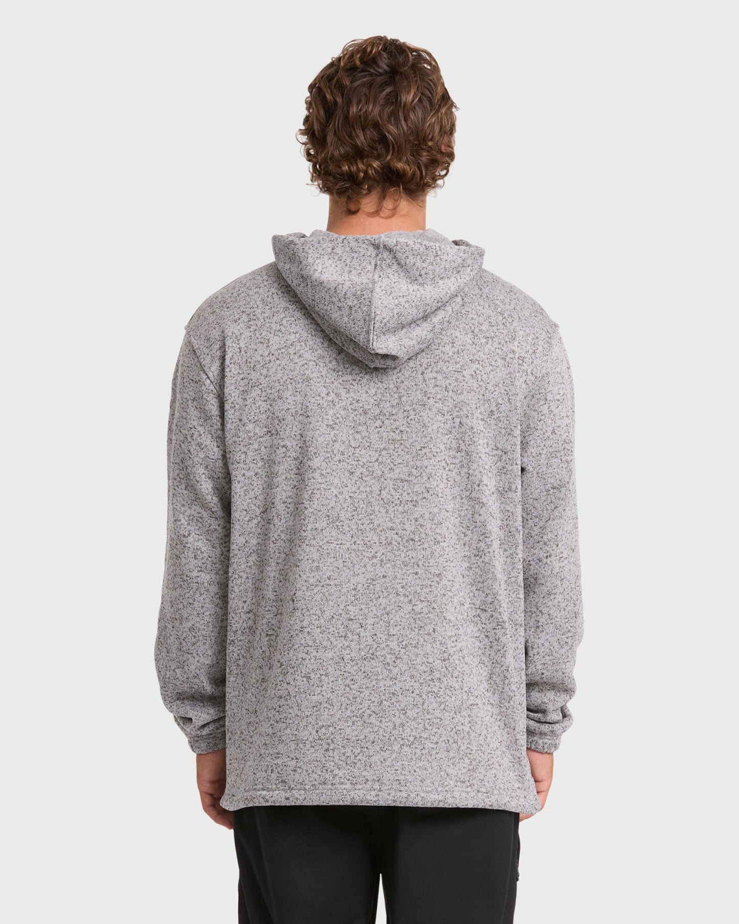 Billabong Men's Adventure Division Boundary Pullover Quarter Zip Hoodie - Alloy