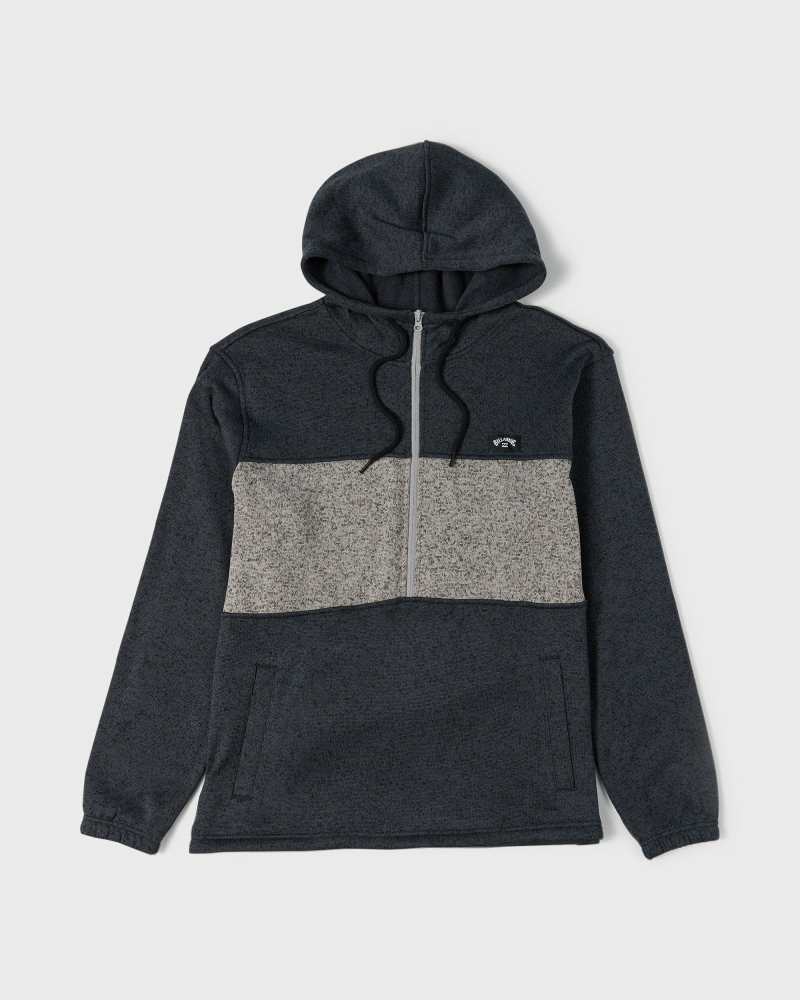 Billabong Men's Adventure Division Boundary Pullover Quarter Zip Hoodie - True Navy