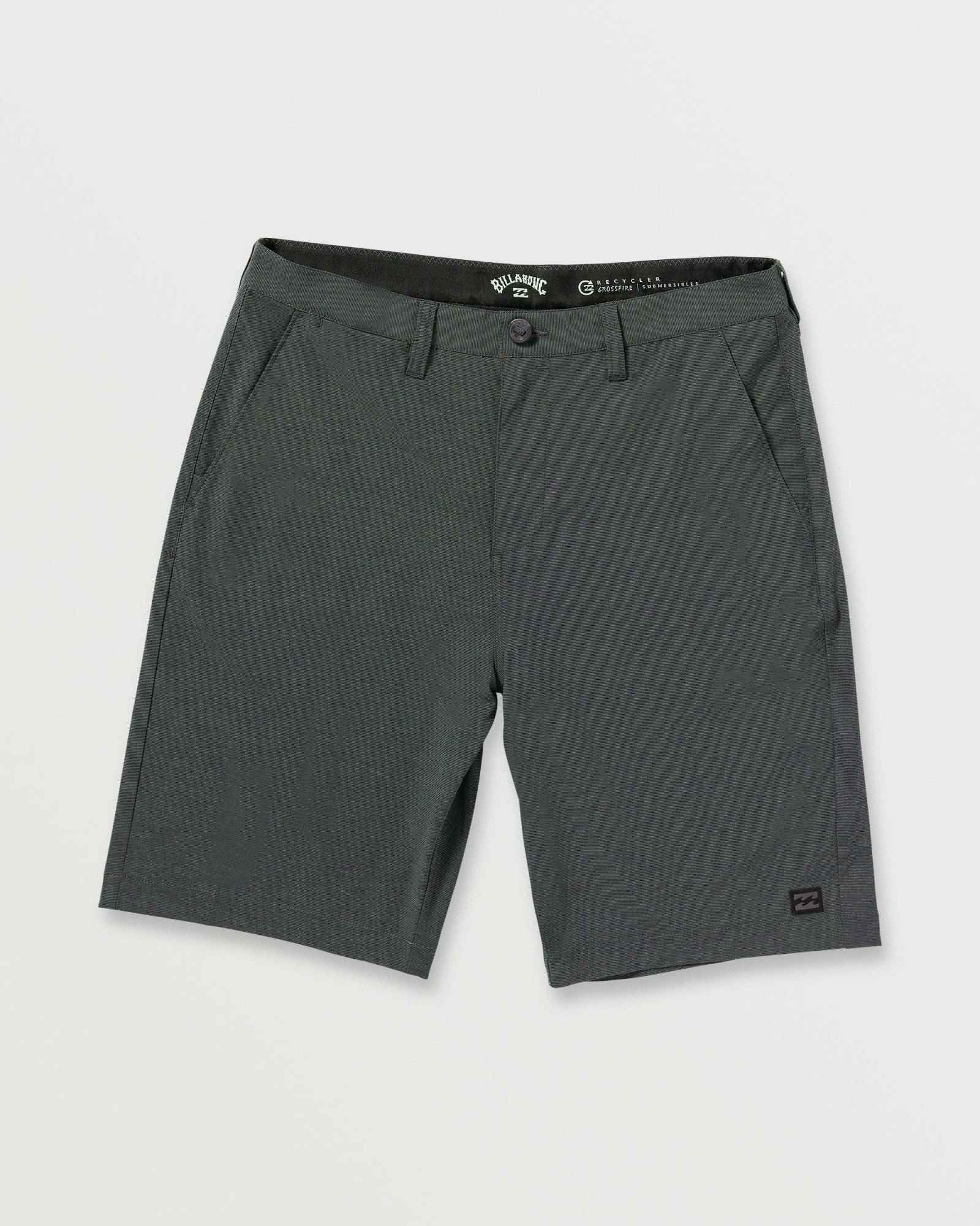 Billabong Men's Crossfire Submersible 21\" Hybrid Shorts - Asphalt