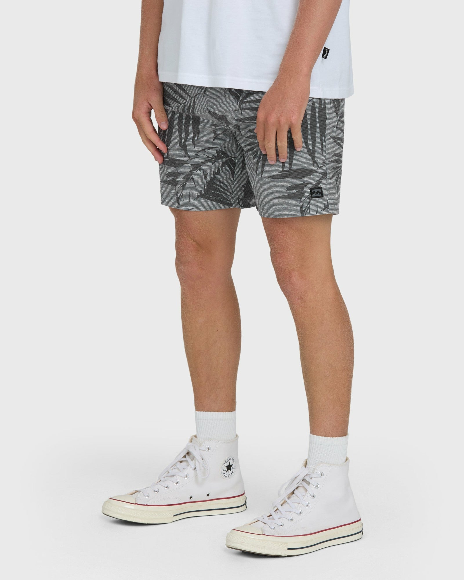 Billabong Men's Crossfire Submersible 17\" Hybrid Shorts - Pewter