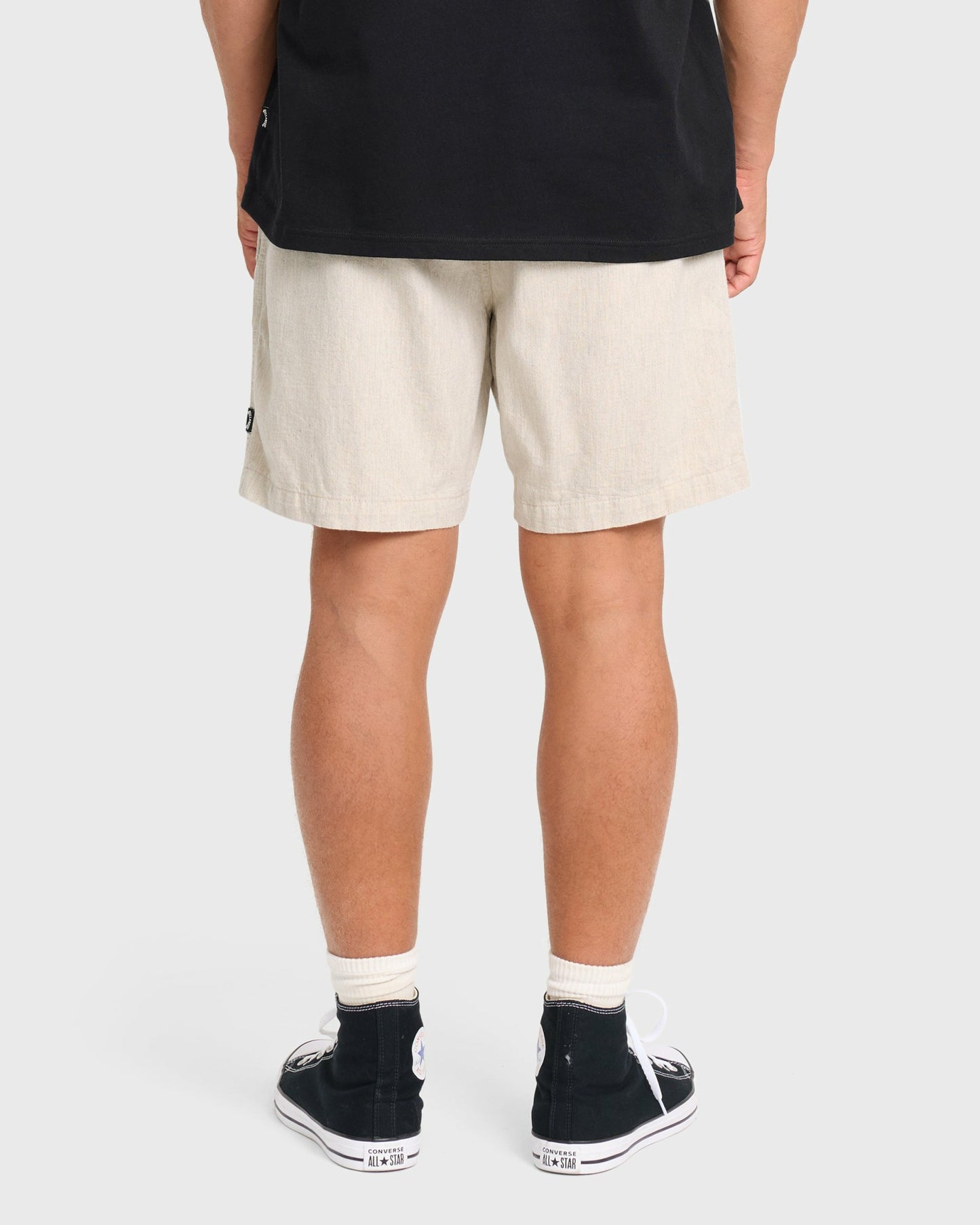 Billabong Men's San O Layback Linen Shorts - Oatmeal Heather
