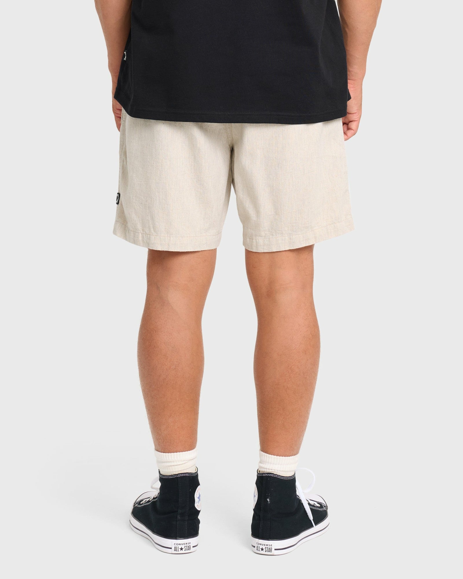 Billabong Men's San O Layback Linen Shorts - Oatmeal Heather