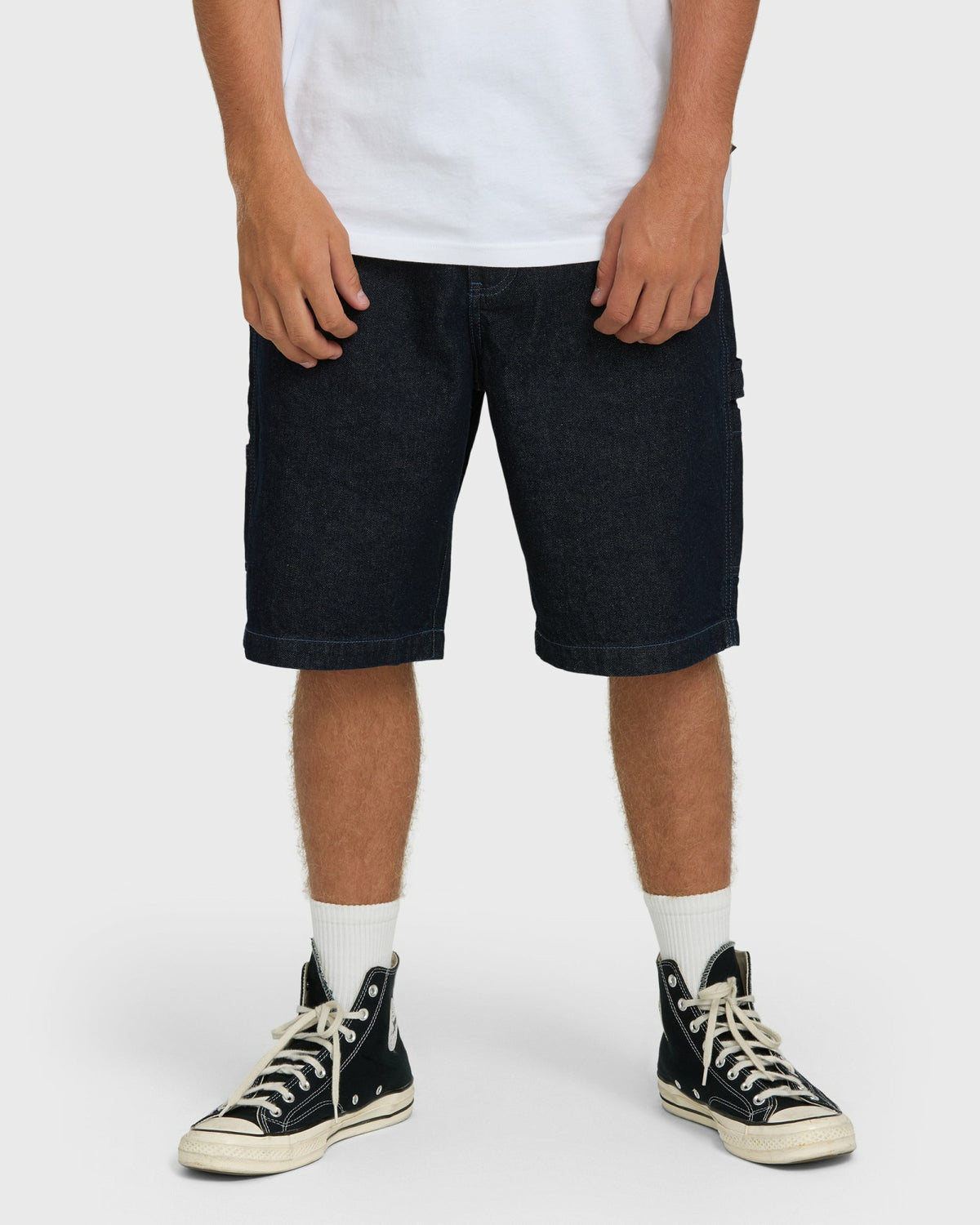 Billabong Men's Bad Dog 22\" Denim Shorts - Dark Denim