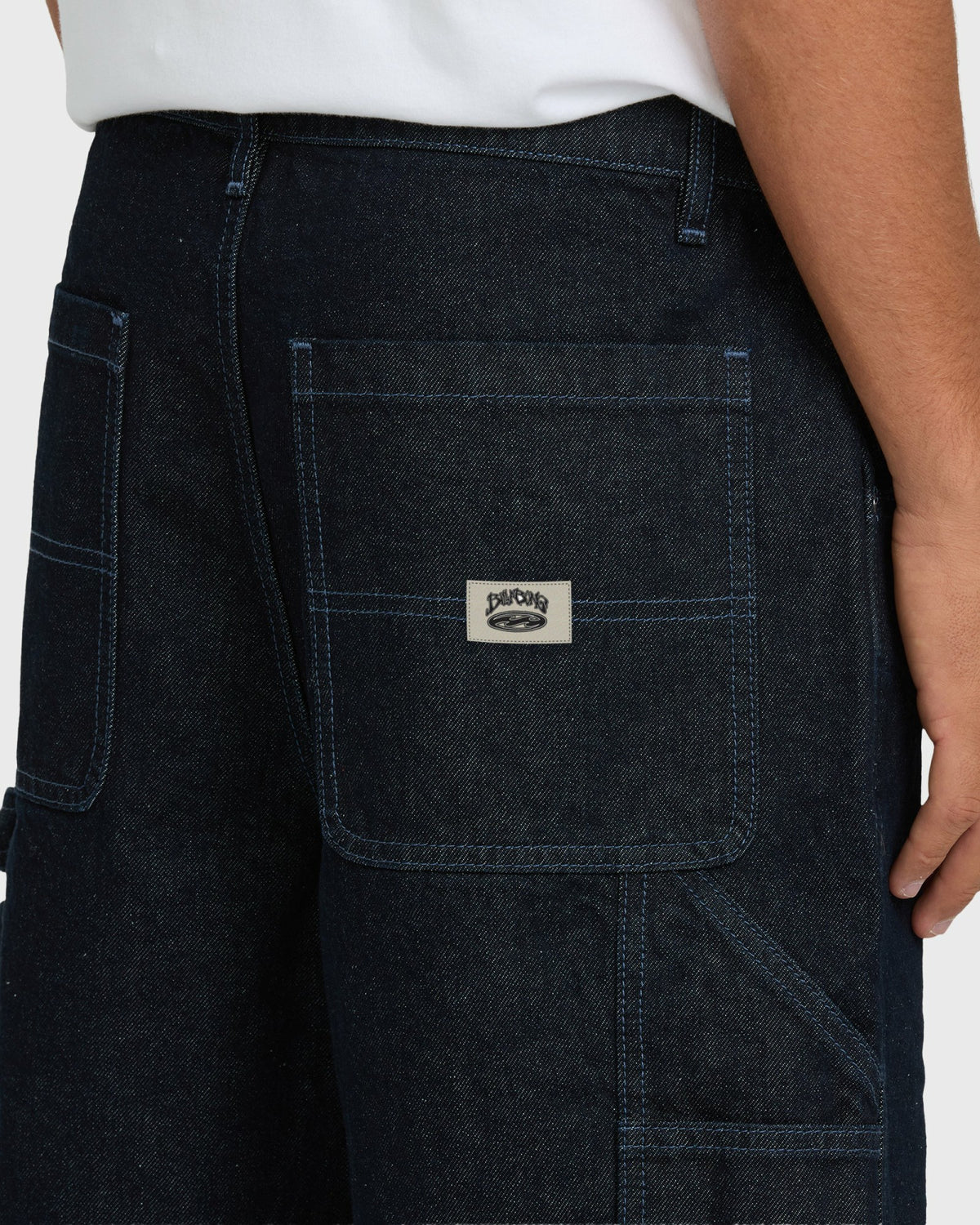 Billabong Men's Bad Dog 22\" Denim Shorts - Dark Denim