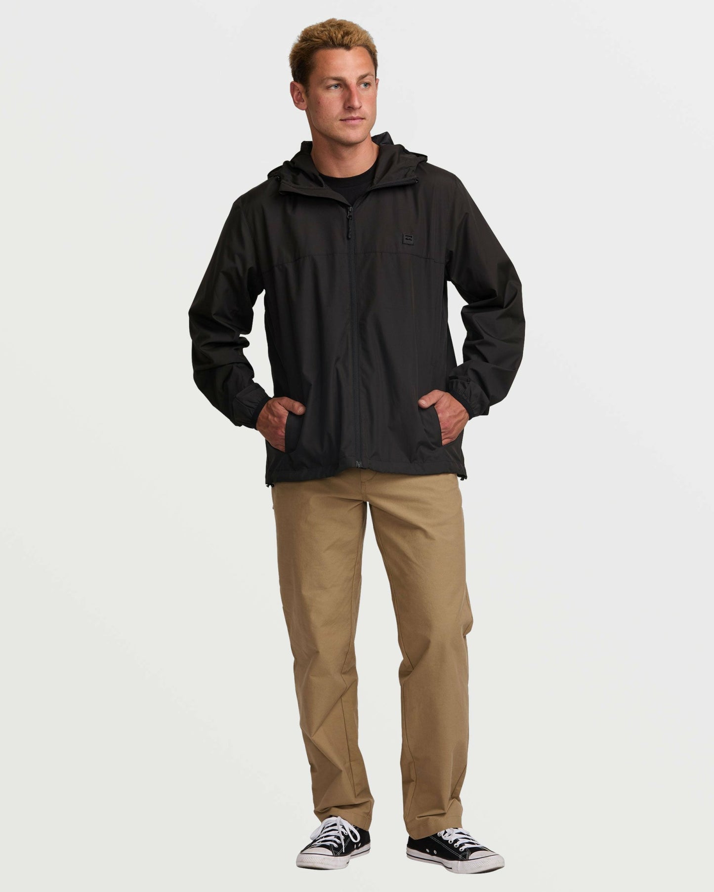 Billabong Men's A\/Div Transport Windbreaker Jacket - Black