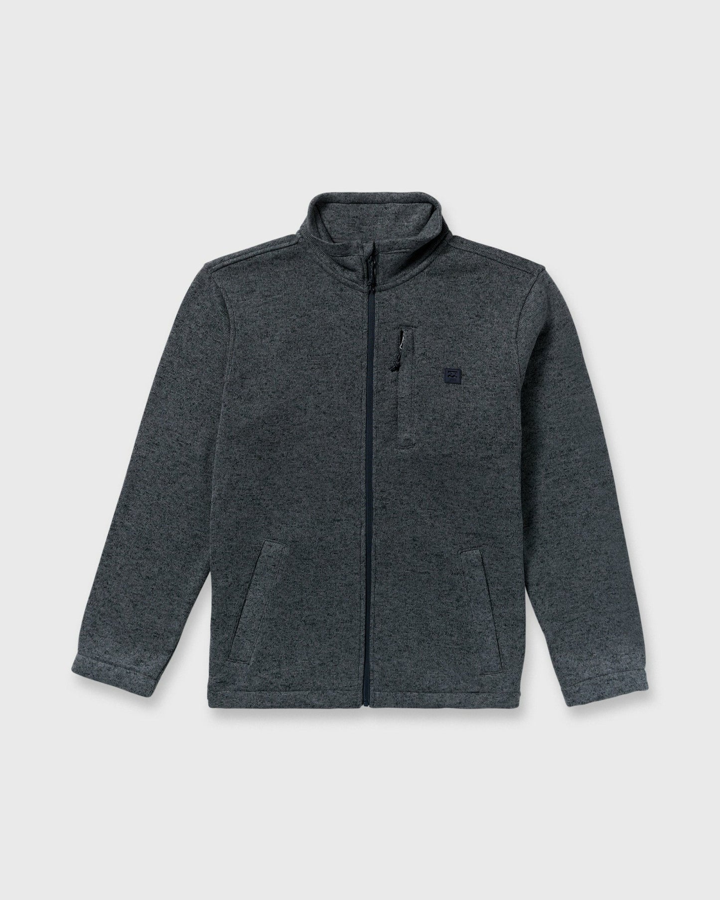 Billabong Men's Boundary Mock Neck Zip Sweatshirt - Navy