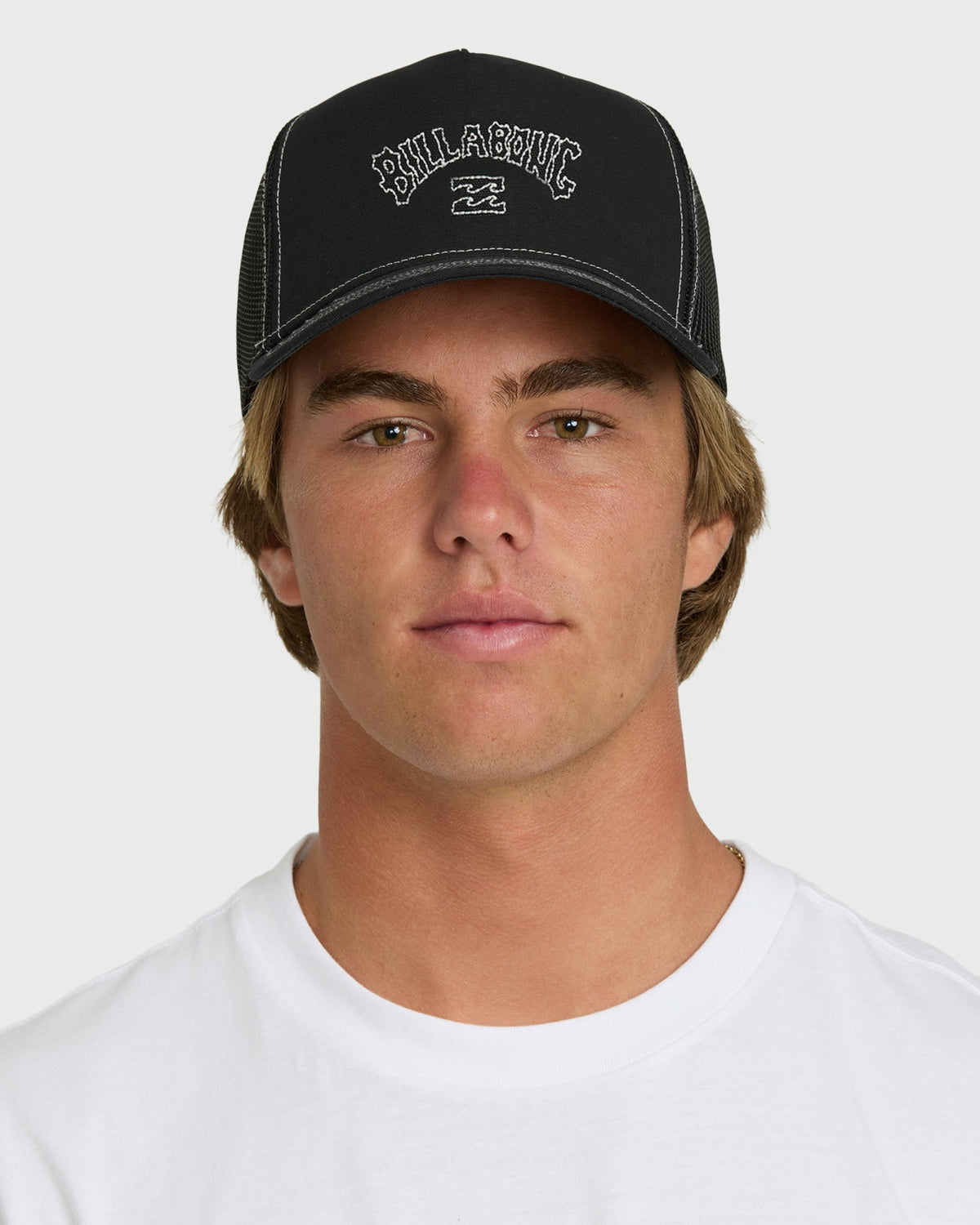 Billabong Men's Peaked Trucker Hat - Black