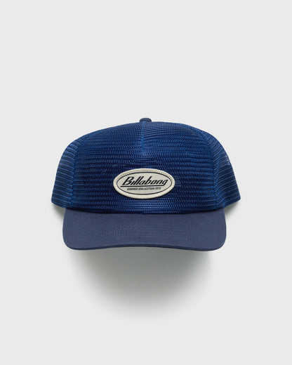 Billabong Men's Garage Mesh Trucker Hat - Total Eclipse