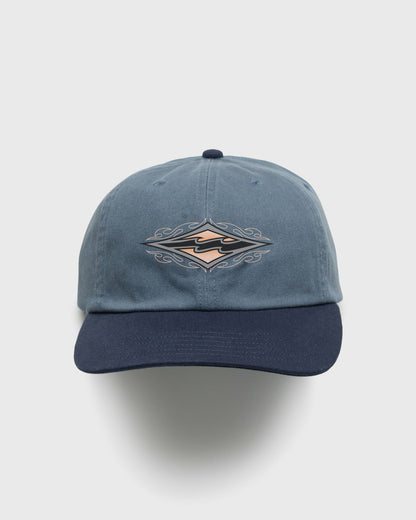 Billabong Men's Throwback Snapback Hat - China Blue