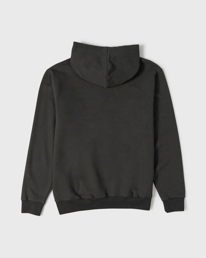 Billabong Men's Bad Dog Shrapnel Pullover Hoodie - Washed Black