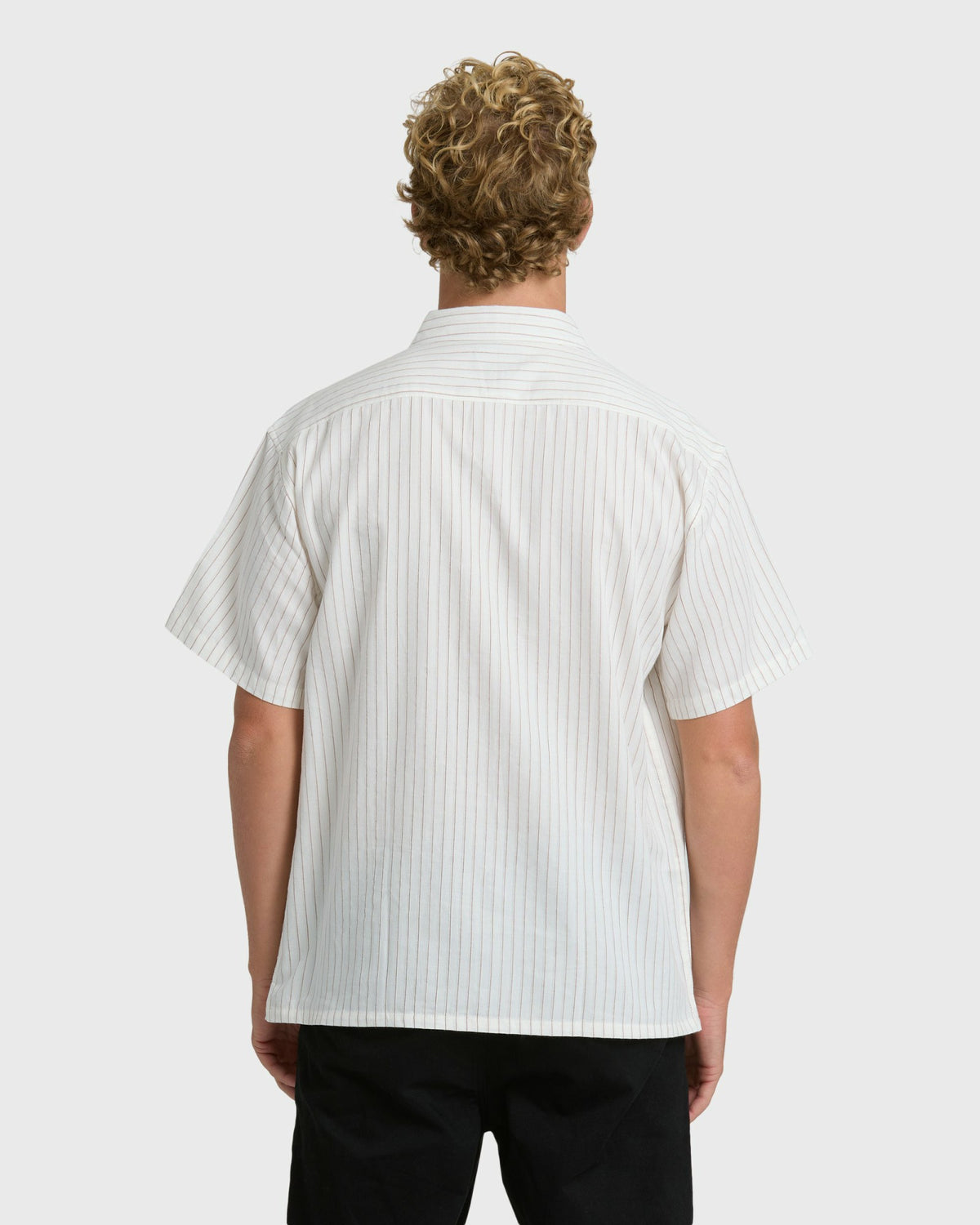 Billabong Men's Bad Dog Short Sleeve Woven Shirt - Off White
