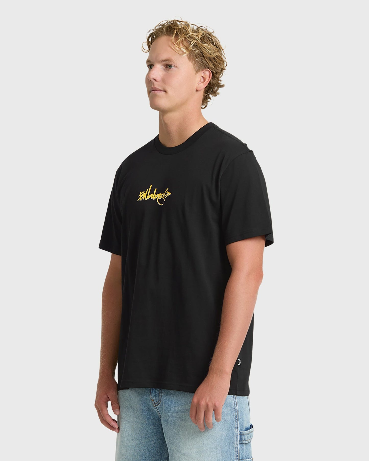 Billabong Men's Occys Point Premium Short Sleeve Cotton T-Shirt - Black