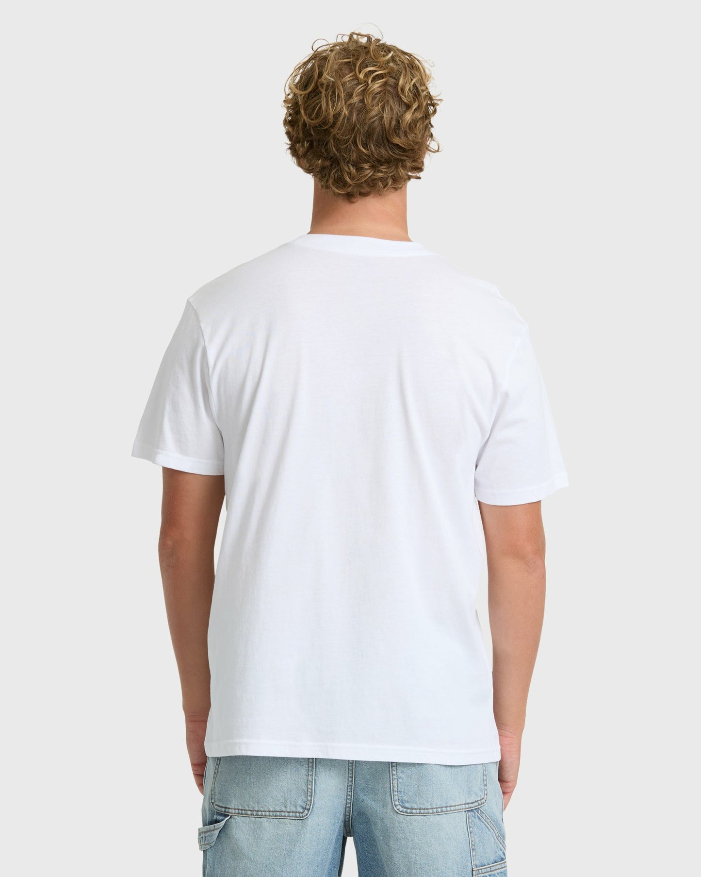 Billabong Men's Occys Point Premium Short Sleeve Cotton T-Shirt - White