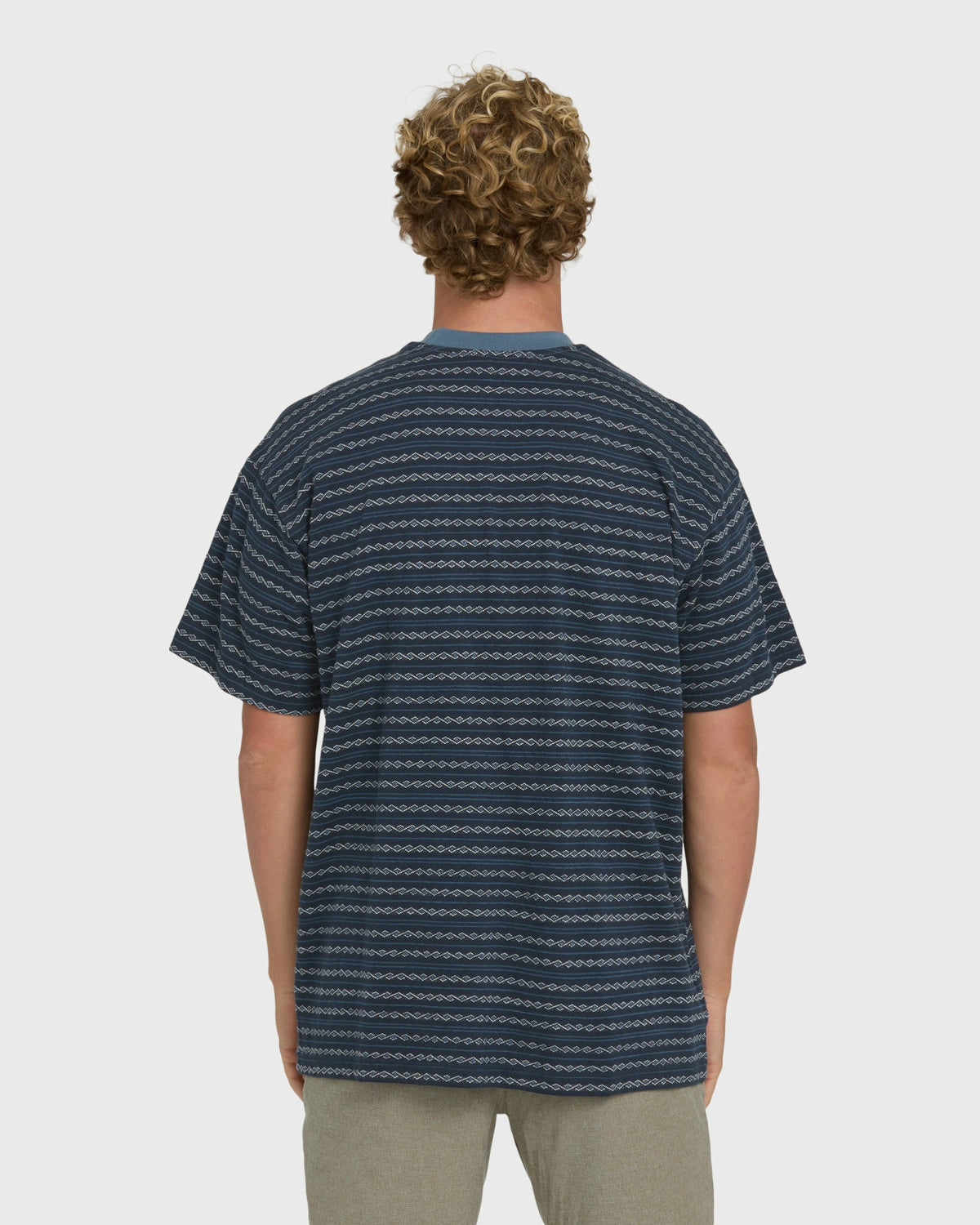 Billabong Men's Garage Sandon Short Sleeve Knit T-Shirt - True Navy