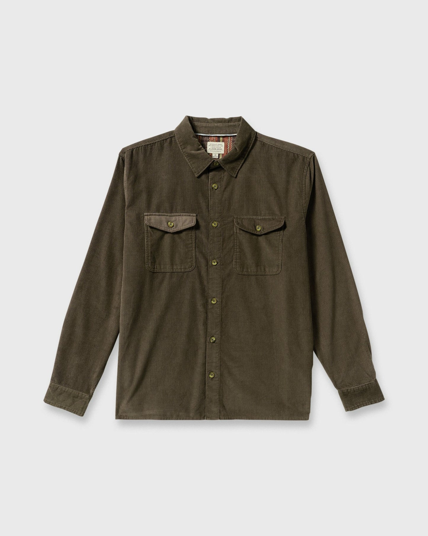 Billabong Men's Austin Garage Long Sleeve Shirt - Chocolate