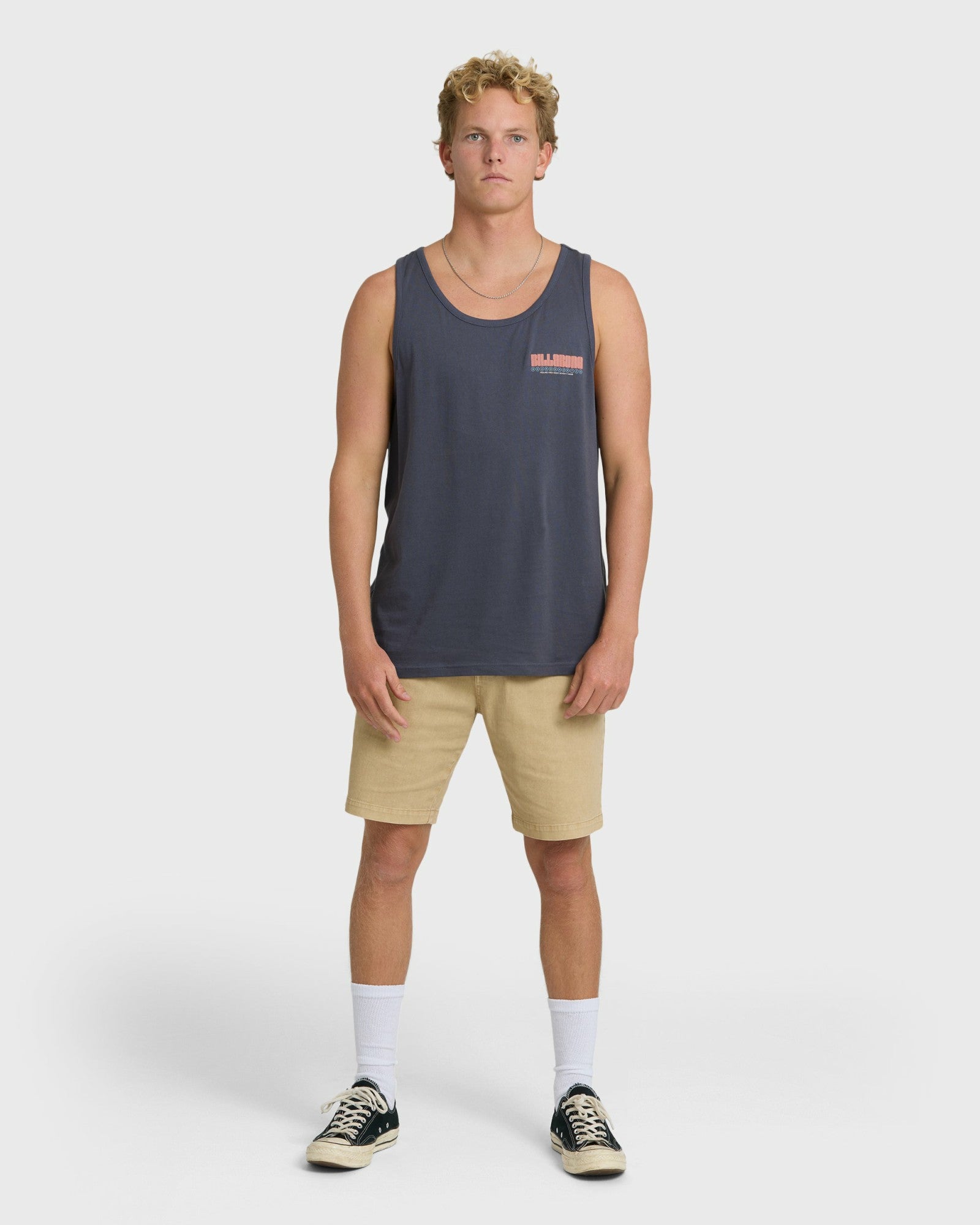Billabong Men's Broadsheet Tank - Graystone