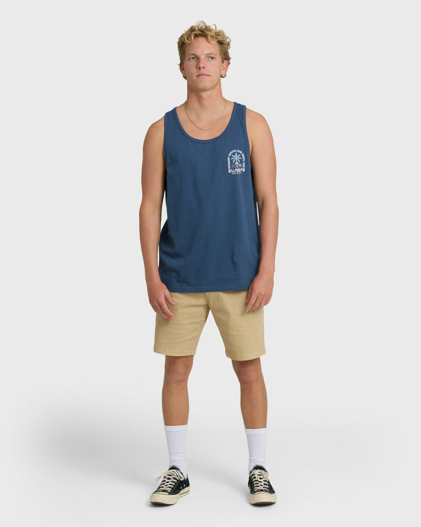 Billabong Men's Portal Tank - Dark Denim